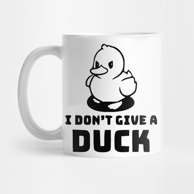 Funny Angry Duck Saying by Darksavage